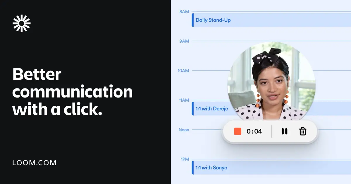 Loom screen recording tool for creating quick tutorial videos