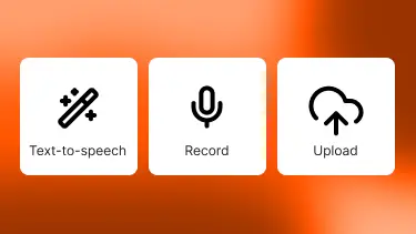 Add audio narration or text-to-speech to courses
