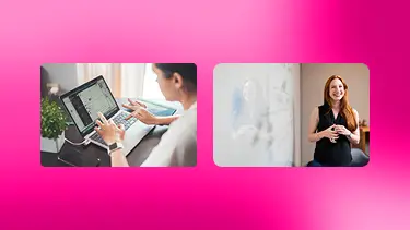 Add images and royalty-free visuals to course lessons